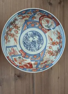古伊万里　赤朱色絵　金襴手八寸大鉢 古伊万里 赤朱色絵 金襴手八寸大鉢 - メルカリ