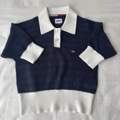 ニットポロシャツ ニット
