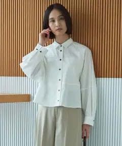 ⭐︎アルアバイル⭐︎コットンショートシャツブラウス - メルカリ