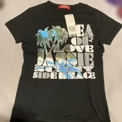新品未使用タグ付き Jassie ブラック Tシャツ サイズFのサムネイル