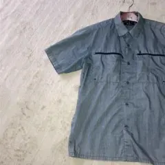 ★MOSSIMO モッシモ 半袖シャツ ラージ グレー メッシュ カジュアルのサムネイル