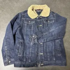 TOMMY HILFIGER ボア襟デニムジャケット M