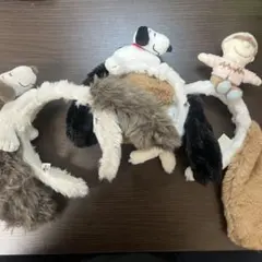 スヌーピー 耳付きカチューシャ 3つセット