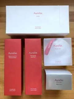 オレリー　フェイスウォッシュ＆オイルインクレンジングウォーター＆ナイトクリーム他