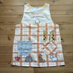 値下げ！保育士さんに♡ミッフィーエプロン オレンジ