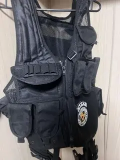 WESTROOPER製 タクティカルベスト サバゲー装備 特殊部隊 グローブ付き