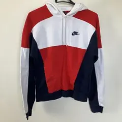 Nike トリコロール パーカー　古着