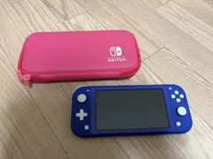 Nintendo Switch Lite ブルー 本体 キャリングケース付