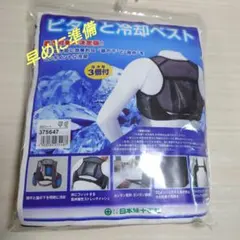 ピタッと冷却ベスト フリーサイズ保冷剤6個付き