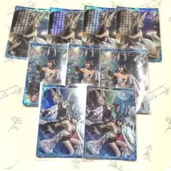 グラブル オフィシャルキャスト コウ ヨウ カード 9枚セット