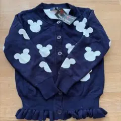 GAPミッキーマウス柄風　ネイビーセーター　120cm