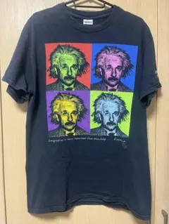 メキシコ製 アインシュタイン 相対性理論 Tシャツ フェード 黒M - メルカリ