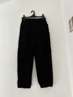 コーディロイ　パンツ　ブラックカジュアルパンツ　S