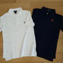 お値下げします！美品！ラルフローレン　定番ポロシャツ　8才size