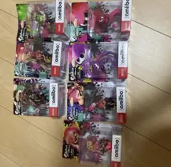 Splatoon amiibo 7体セット　スプラトゥーン　アミーボ