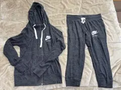 NIKE ダークグレー トレーニングウェア上下セット M/S