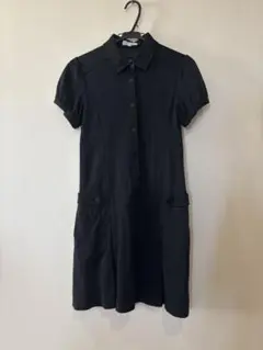 BURBERRY 半袖 ポロワンピース 150A ブラック⭐︎かわいいワンピース