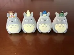 【4種セット】となりのトトロ トトロでておいで ガチャガチャのサムネイル