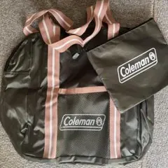 Coleman大容量＆軽量 バッグ＆ポーチセットリンネル2025年5月号特別付録