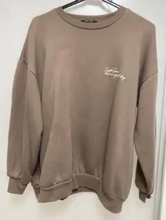 ブラウン スウェット