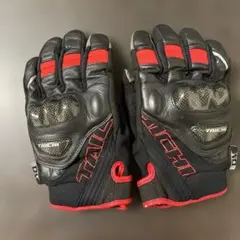 TAICHI バイク用グローブ ブラック/レッド