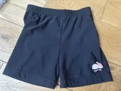子供　服　120㎝マイメロディ キッズ ハーフパンツ ブラック インパン 黒
