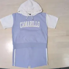 フード付きパーカースカートのセットアップ　130