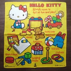 サンリオ ハローキティ HELLO KITTY ハンカチ 1976 昭和 レトロ