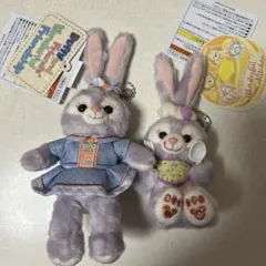 【ディズニー】ダッフィー＆フレンズ　ぬいぐるみバッチセット　ステラ・ルー