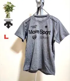 【DESCENTE】【美品】【Lサイズ】デサント　メンズ　半袖 Tシャツスポーツのサムネイル
