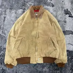 USA製 Carhartt 一点物 くすみカラー 人気カラー ブルゾン XL