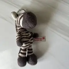 NICI マスコット　キーホルダー　しまうま　ジラフ　馬　アニマル