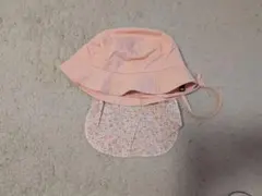 la poche biscuit 日よけ付きハット 56cm ピンクのサムネイル