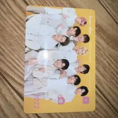 SnowMan 2022年バースデーカード