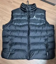 JORDAN ジョーダン　ブラック ダウンベスト　NIKE サイズXXL