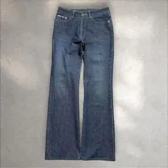 00s vintage ブーツカット デニムパンツ y2k フェアリーグランジ
