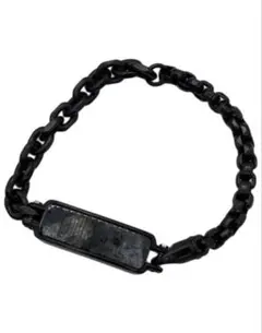 DIESEL ブラックチェーンブレスレット