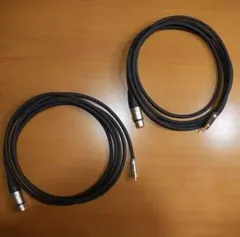 BELDEN 8412 XLRメス-RCA 3m 2本セットのサムネイル