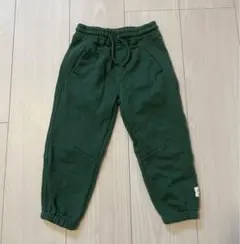 【新品同様】ザラ　ZARA ジョガーパンツ　98cm 95 100 グリーン
