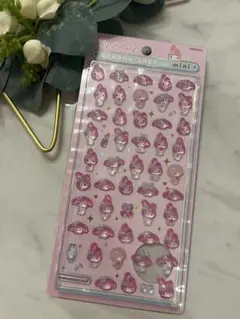 正規品　ボンボンドロップシールミニ サンリオ はぴだんぶい　マイメロ