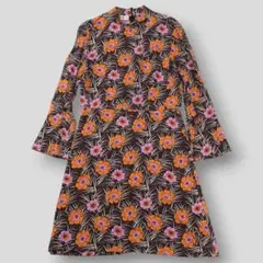 2026年最新】marni 柄：花柄 レディース 長袖・七分袖ひざ丈ワンピース
