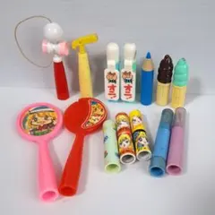 鉛筆キャップ　ファンシー　レトロ　ポニー&ペル　セーラームーン　オニ　えんぴつ