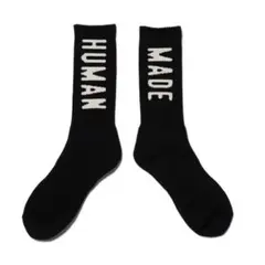 HUMAN MADE HM Logo Socks "Black"のサムネイル