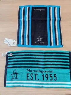 MUNSINGWEARゴルフ今治タオル(カラビナ付)＆スポーツハンカチのサムネイル