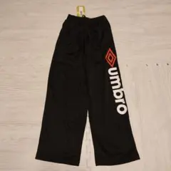 140 新品 umbro 黒 ワイドパンツのサムネイル