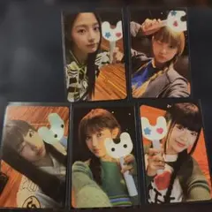 NewJeans　トレカ　ミンジ ハニ ヘリン ヘイン ダニエル