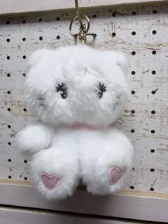 LIL ala mode 주름진 키체인 마스코트 무스 mikko