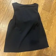 dahliaさま専用☆クレープジャージーボートネックブラトップ 黒L