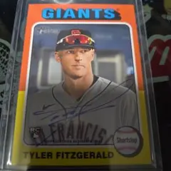 2025 Topps Heritage タイラー・フィッツジェラルドauto