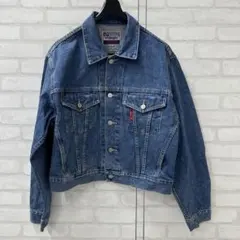 値下げ 90s ラングラー Wrangler Gジャン デニム ジャケット Lのサムネイル